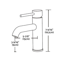 Load image into Gallery viewer, Cefito Basin Mixer Tap Faucet Black
