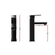 Load image into Gallery viewer, Cefito Basin Mixer Tap Faucet Bathroom Vanity Counter Top WELS Standard Brass Black
