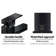Load image into Gallery viewer, Cefito Basin Mixer Tap Faucet Bathroom Vanity Counter Top WELS Standard Brass Black
