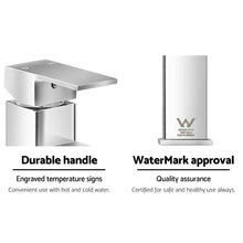 Load image into Gallery viewer, Cefito Basin Mixer Tap Faucet Bathroom Vanity Counter Top WELS Standard Brass Silver
