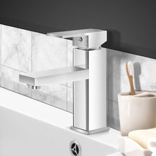 Load image into Gallery viewer, Cefito Basin Mixer Tap Faucet Bathroom Vanity Counter Top WELS Standard Brass Silver
