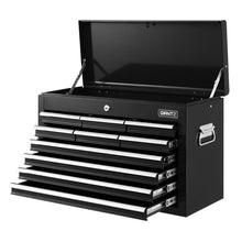 Load image into Gallery viewer, Giantz 10-Drawer Tool Box Chest Cabinet Garage Storage Toolbox Black
