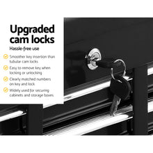 Load image into Gallery viewer, Giantz 10-Drawer Tool Box Chest Cabinet Garage Storage Toolbox Black
