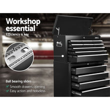 Load image into Gallery viewer, Giantz 14 Drawers Toolbox Chest Cabinet Mechanic Trolley Garage Tool Storage Box
