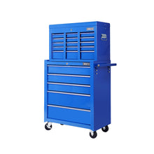 Load image into Gallery viewer, 14 Drawers Toolbox Chest Cabinet Mechanic Trolley Garage Tool Storage Box
