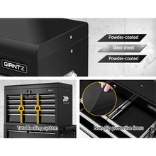 Load image into Gallery viewer, Giantz Tool Chest and Trolley Box Cabinet 16 Drawers Cart Garage Storage Black
