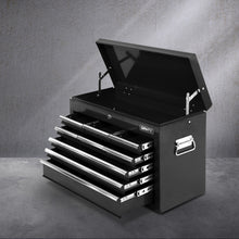 Load image into Gallery viewer, Giantz 9 Drawer Mechanic Tool Box Cabinet Storage - Black
