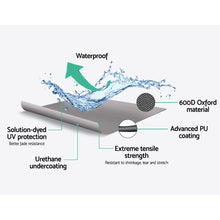 Load image into Gallery viewer, 14 - 16 foot Waterproof Boat Cover - Grey
