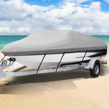 Load image into Gallery viewer, 14 - 16 foot Waterproof Boat Cover - Grey
