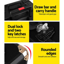 Load image into Gallery viewer, 816pcs Tool Kit Trolley Case Mechanics Box Toolbox Portable DIY Set BK

