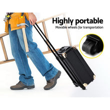 Load image into Gallery viewer, 816pcs Tool Kit Trolley Case Mechanics Box Toolbox Portable DIY Set BK
