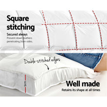 Load image into Gallery viewer, Giselle Double Mattress Topper Bamboo Fibre Pillowtop Protector
