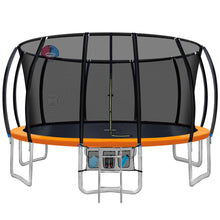 Load image into Gallery viewer, Everfit 16FT Trampoline Round Trampolines With Basketball Hoop Kids Present Gift Enclosure Safety Net Pad Outdoor Multi-coloured
