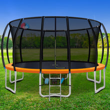 Load image into Gallery viewer, Everfit 16FT Trampoline Round Trampolines With Basketball Hoop Kids Present Gift Enclosure Safety Net Pad Outdoor Multi-coloured
