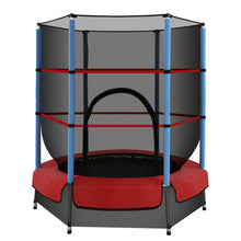 Load image into Gallery viewer, Everfit 4.5FT Trampoline Round Trampolines Kids Enclosure Outdoor Indoor Gift

