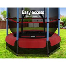 Load image into Gallery viewer, Everfit 4.5FT Trampoline Round Trampolines Kids Enclosure Outdoor Indoor Gift
