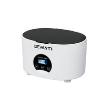 Load image into Gallery viewer, Devanti 600ml Ultrasonic Cleaner Timer Jewellery Glasses Cleaning Machine Degas
