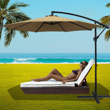 Load image into Gallery viewer, Instahut 3M Cantilevered Outdoor Umbrella - Beige
