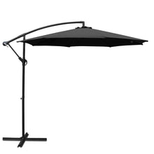 Load image into Gallery viewer, Instahut 3M Cantilevered Outdoor Umbrella - Black
