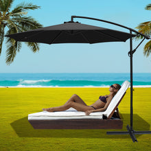 Load image into Gallery viewer, Instahut 3M Cantilevered Outdoor Umbrella - Black
