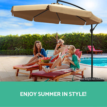 Load image into Gallery viewer, Instahut 3M Outdoor Umbrella - Beige
