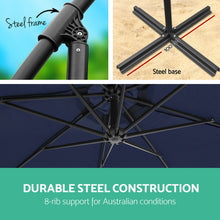 Load image into Gallery viewer, Instahut 3M Outdoor Umbrella - Navy
