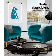 Load image into Gallery viewer, Artiss Armchair Lounge Sofa Arm Chair Accent Chairs Armchairs Couch Velvet Green
