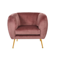 Load image into Gallery viewer, Artiss Armchair Lounge Sofa Arm Chair Accent Chairs Armchairs Couch Velvet Pink
