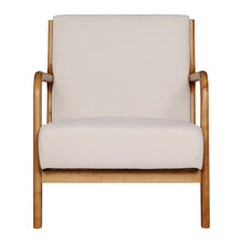 Load image into Gallery viewer, Artiss Armchair Lounge Chair Accent Armchairs Couch Sofa Bedroom Beige Wood
