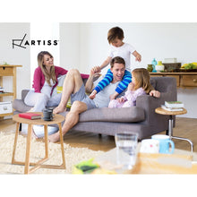 Load image into Gallery viewer, Durable Round Wooden Beige Coffee Table
