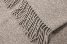 Load image into Gallery viewer, Chiswick Throw - Merino Wool/Cashmere - Stone
