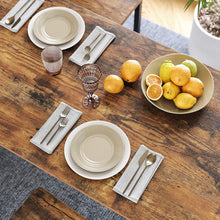 Load image into Gallery viewer, Bar Table with Solid Metal Frame and Wood Look, 120 x 60 x 90 cm
