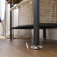 Load image into Gallery viewer, Vintage Coat Rack Shoe Bench, Wood Look Accent Furniture and Metal Frame
