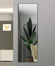 Load image into Gallery viewer, Full-Length Mirror Long Standing for Bedroom and Bathroom (106 x 35 cm, Black)
