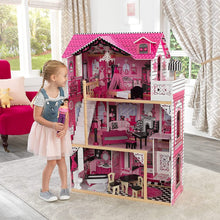 Load image into Gallery viewer, Dollhouse with Furniture for kids 120 x 83 x 40 cm (Model 6)
