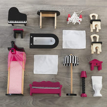 Load image into Gallery viewer, Dollhouse with Furniture for kids 120 x 83 x 40 cm (Model 6)
