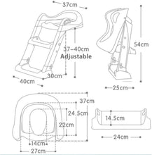 Load image into Gallery viewer, Potty Training Seat Step, Stool Ladder, Kids Boys Girls (Yellow)
