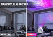 Load image into Gallery viewer, Star Projector Galaxy Light Bedroom connected with Alexa and Google Home
