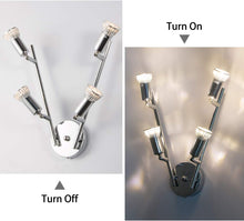 Load image into Gallery viewer, Modern 4 Light Track Lighting Kit LED (Chrome)
