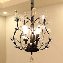 Load image into Gallery viewer, Crystal Chandeliers Lighting, 3 Light, Vintage
