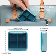 Load image into Gallery viewer, Locking Combination Medicine Box (Blue/Large)
