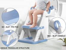 Load image into Gallery viewer, Potty Training Seat Ladder, Kids Boys Girls, Blue
