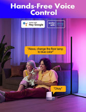 Load image into Gallery viewer, RGB LED Floor Lamp, Smart Modern, Stand Light

