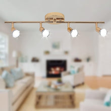 Load image into Gallery viewer, Modern 4-Light Track Lighting Kit LED (Gold)
