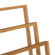 Load image into Gallery viewer, Bamboo Towel Bar Holder Rack 3-Tier Freestanding for Bathroom and Bedroom
