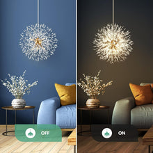 Load image into Gallery viewer, Modern Crystal Chandelier Firework, 8 Lights
