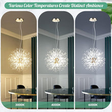 Load image into Gallery viewer, Modern Crystal Chandelier Firework, 8 Lights
