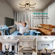 Load image into Gallery viewer, Modern LED Chandelier Light Fixture Dimmable Remote (75 cm)
