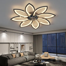 Load image into Gallery viewer, Modern Ceiling Light Fan, Low Profile, 6 Wind Speed, 3 Color (90cm, Black)

