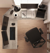 Load image into Gallery viewer, L-Shaped Computer Corner Desk Home Office
